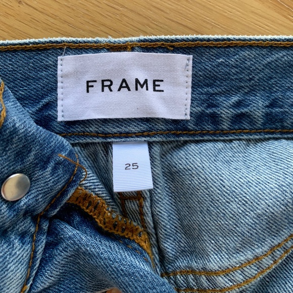 Frame The Lounge Organic Cotton Jogger Jeans - Size 25 NWOT - Picture 4 of 4